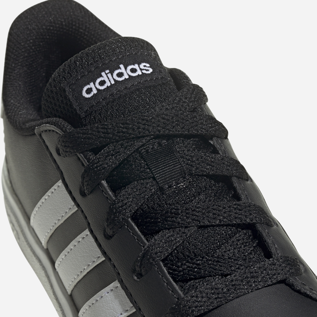 Підліткові кеди для хлопчика adidas Grand Court 2.0 K GW6503 37 (4.5UK) Чорні з білим (4065426180923) - зображення 19