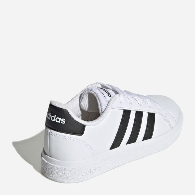 Підліткові кеди для хлопчика adidas Grand Court 2.0 K GW6511 39 (UK6) Білі (4065427859415) - зображення 4
