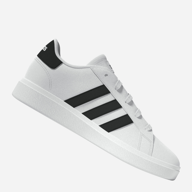 Підліткові кеди для хлопчика adidas Grand Court 2.0 K GW6511 40 (UK6.5) Білі (4065427859439) - зображення 10
