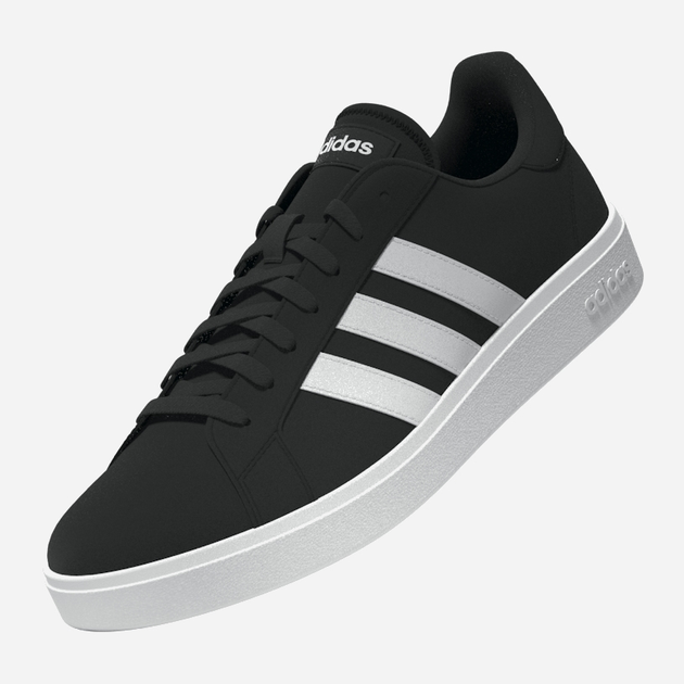 Sneakersy męskie do kostki adidas Grand Court Base 2.0 GW9251 46 (UK 11) Czarne (4065426721140) - obraz 7