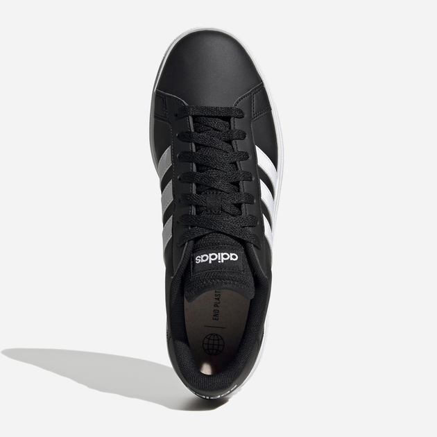 Sneakersy męskie do kostki adidas Grand Court Base 2.0 GW9251 41.5 (UK 7.5) Czarne (4065426717495) - obraz 14