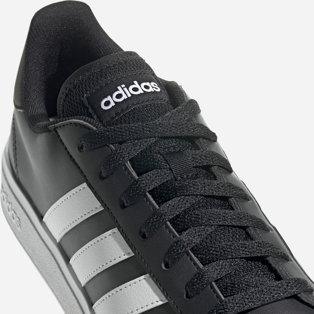 Чоловічі кеди низькі adidas Grand Court Base 2.0 GW9251 42.5 (UK 8.5) Чорні (4065426717426) - зображення 15