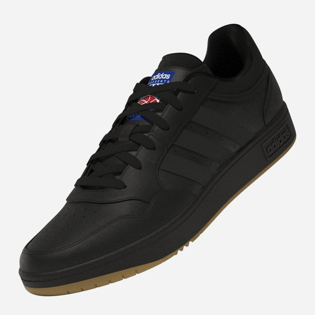 Чоловічі кеди низькі adidas Hoops 3.0 GY4727 44 (UK 9.5) Чорні (4065426318098) - зображення 5