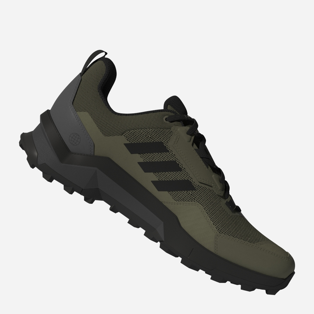 Buty turystyczne męskie adidas Terrex Ax4 GY5077 43.5 (9UK) 27.5 cm Oliwkowe (4062064370587) - obraz 8