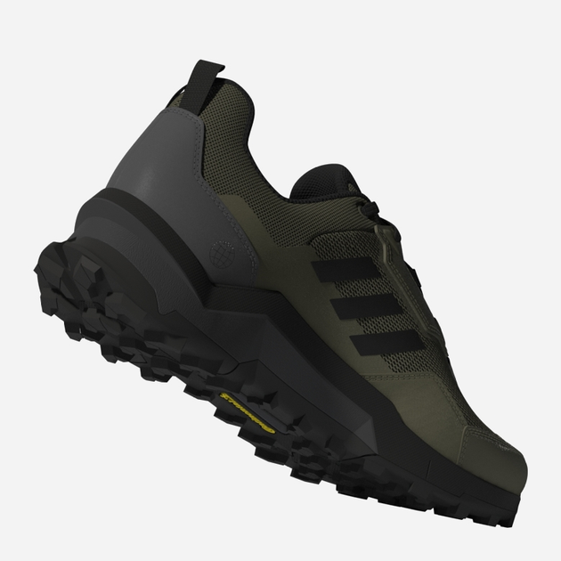 Buty turystyczne męskie adidas Terrex Ax4 GY5077 45 (10.5UK) 29 cm Oliwkowe (4062064370648) - obraz 9