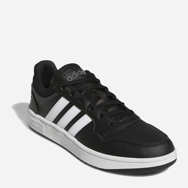 Чоловічі кеди низькі adidas Hoops 3.0 GY5432 43.5 (UK 9) Чорні (4065418286312) - зображення 13