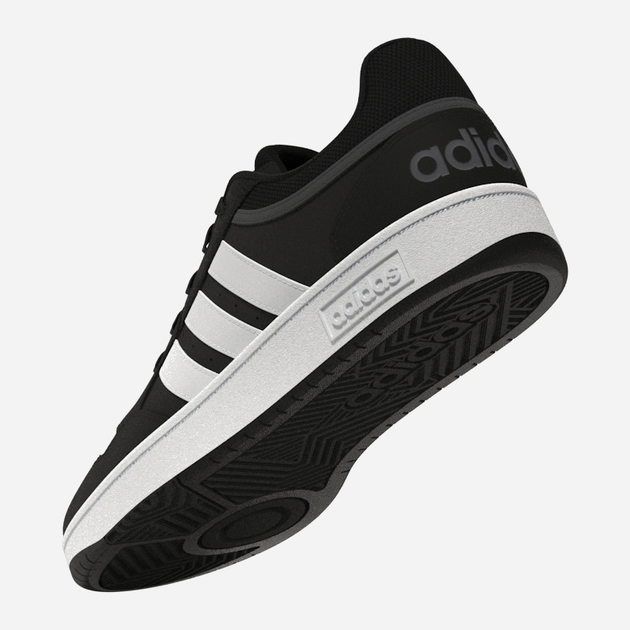 Чоловічі кеди низькі adidas Hoops 3.0 GY5432 43 (UK 10) Чорні (4065418286305) - зображення 9
