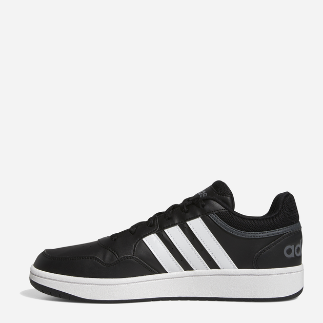 Чоловічі кеди низькі adidas Hoops 3.0 GY5432 43 (UK 10) Чорні (4065418286305) - зображення 12