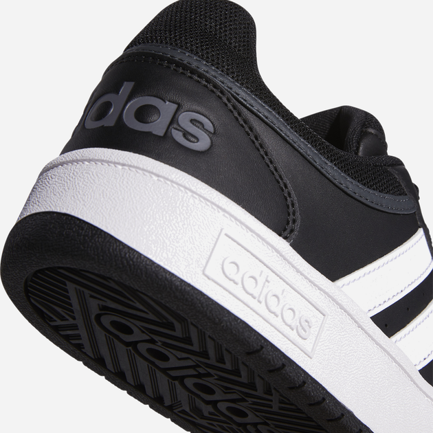 Чоловічі кеди низькі adidas Hoops 3.0 GY5432 43 (UK 10) Чорні (4065418286305) - зображення 15