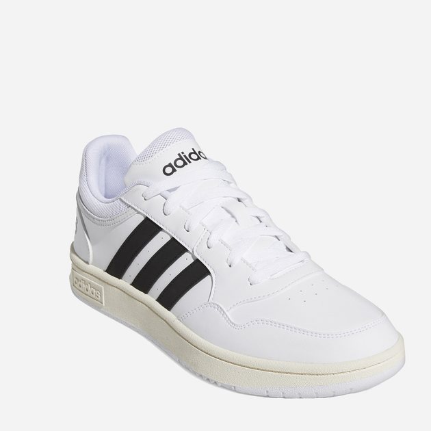 Чоловічі кеди низькі Adidas Hoops 3.0 GY5434 41.5 (UK 7.5) Білі (4065418290173) - зображення 2