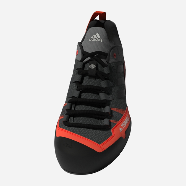 Чоловічі кросівки для туризму adidas Terrex Swift Solo 2 GZ0332 42 (UK 8) Сірі (4064055905020) - зображення 7