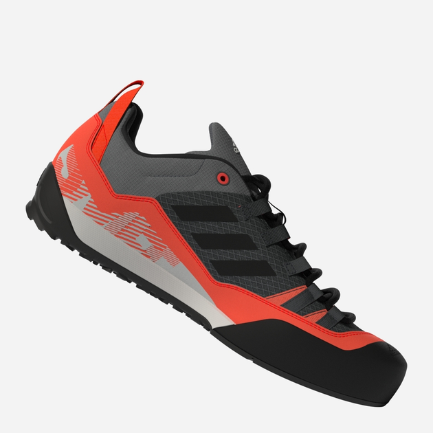 Чоловічі кросівки для туризму adidas Terrex Swift Solo 2 GZ0332 42 (UK 8) Сірі (4064055905020) - зображення 9