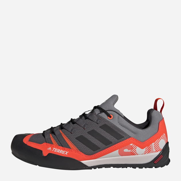 Чоловічі кросівки для туризму adidas Terrex Swift Solo 2 GZ0332 42.5 (UK 8.5) Сірі (4064055905044) - зображення 4