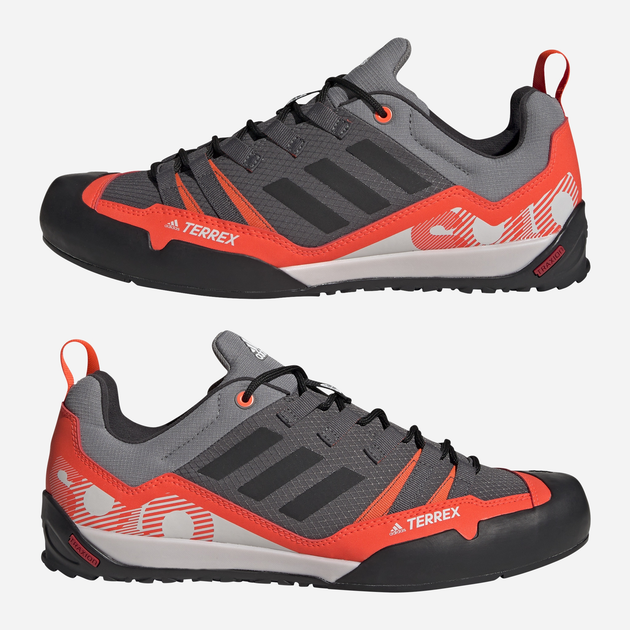 Buty turystyczne męskie adidas Terrex Swift Solo 2 GZ0332 40 (UK 7.5) Szare (4064055905099) - obraz 17