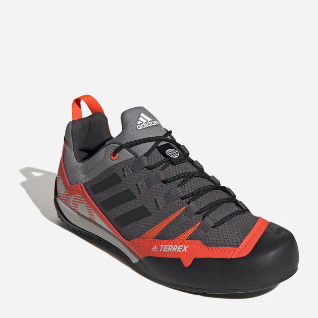 Чоловічі кросівки для треккінгу adidas Terrex Swift Solo 2 GZ0332 46 (UK 11) Сірі (4064055905037) - зображення 2