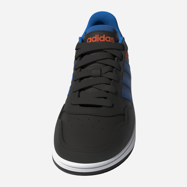 Підліткові кеди для хлопчика adidas Hoops 3.0 K GZ1937 37 Чорні (4065426079357) - зображення 6