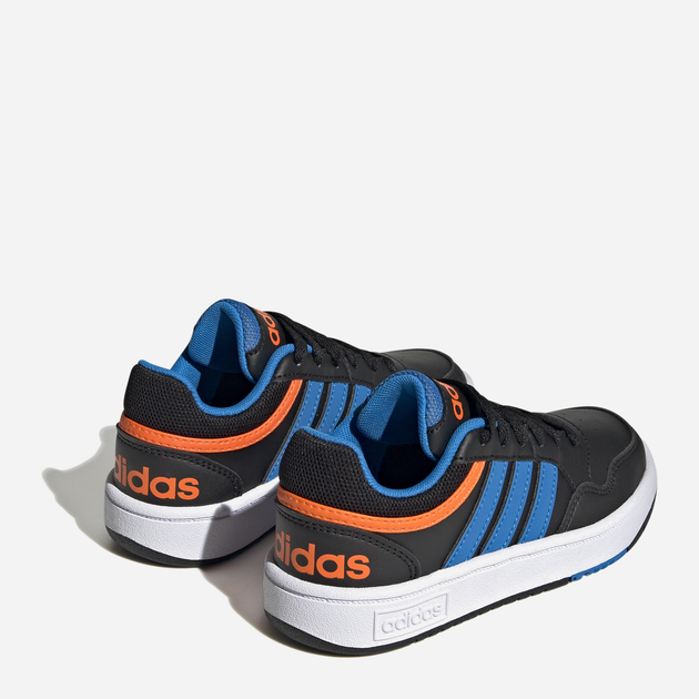 Підліткові кеди для хлопчика adidas Hoops 3.0 K GZ1937 36.5 Чорні (4065426079302) - зображення 16