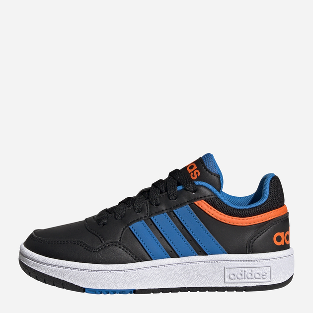 Підліткові кеди для хлопчика adidas Hoops 3.0 K GZ1937 39.5 Чорні (4065426079326) - зображення 3