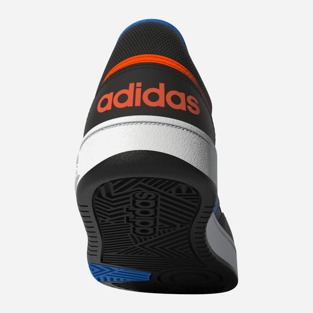 Підліткові кеди для хлопчика adidas Hoops 3.0 K GZ1937 38.5 Чорні (4065426079241) - зображення 10