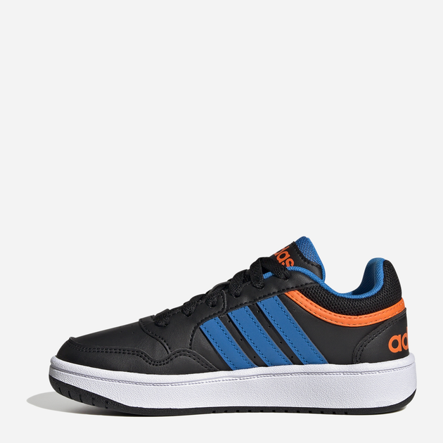 Підліткові кеди для хлопчика adidas Hoops 3.0 K GZ1937 39.5 Чорні (4065426079326) - зображення 14