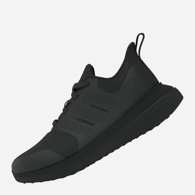 Підліткові кросівки для дівчинки adidas FortaRun 2.0 HP5431 40 (6.5UK) Чорні (4066748775842) - зображення 4