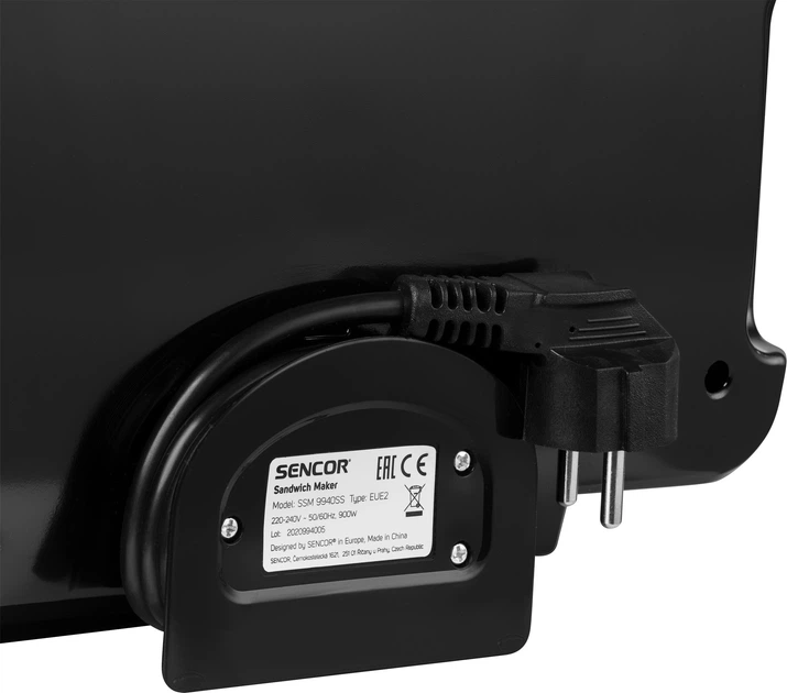 Мультимейкер Sencor 900Вт комплект-4 пластини (SSM9977CH) - зображення 4