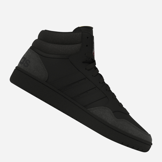 Чоловічі черевики високі adidas Hoops 3.0 Mid HP7939 41.5 (UK 7.5) Чорні (4066746031162) - зображення 7