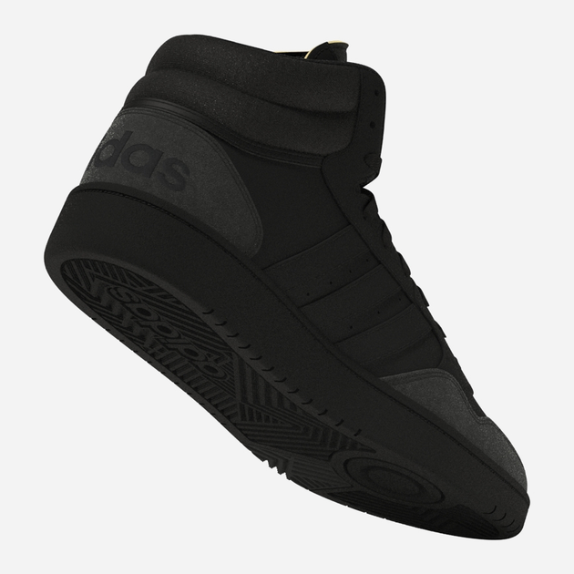 Чоловічі черевики високі adidas Hoops 3.0 Mid HP7939 41.5 (UK 7.5) Чорні (4066746031162) - зображення 8