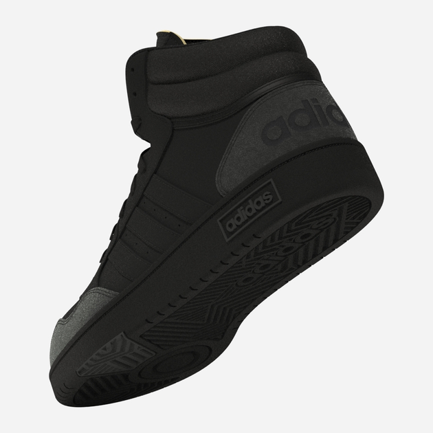 Чоловічі черевики високі adidas Hoops 3.0 Mid HP7939 41.5 (UK 7.5) Чорні (4066746031162) - зображення 10
