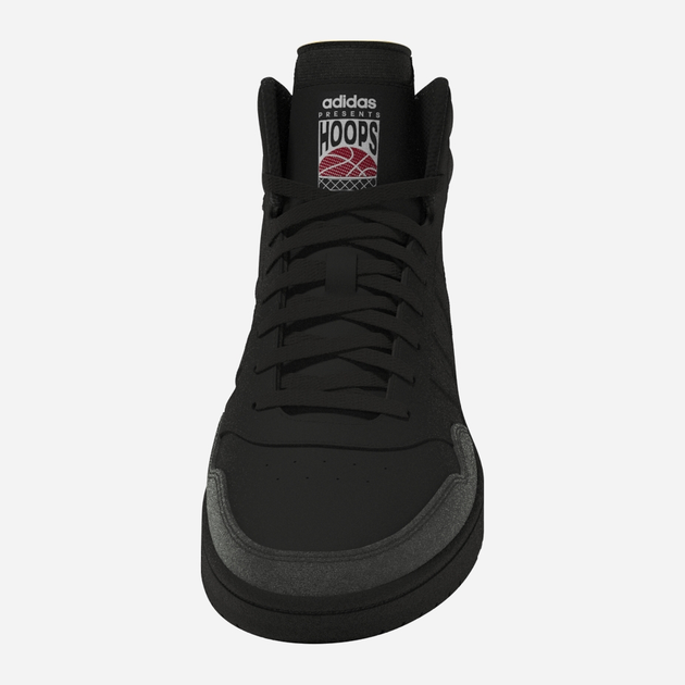 Чоловічі черевики високі adidas Hoops 3.0 Mid HP7939 42.5 (UK 8.5) Чорні (4066746031094) - зображення 5
