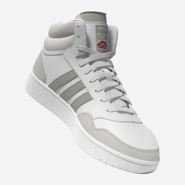 Trzewiki męskie adidas Hoops 3.0 Mid HP7940 44.5 (UK 10) Beżowe (4066746031209) - obraz 6