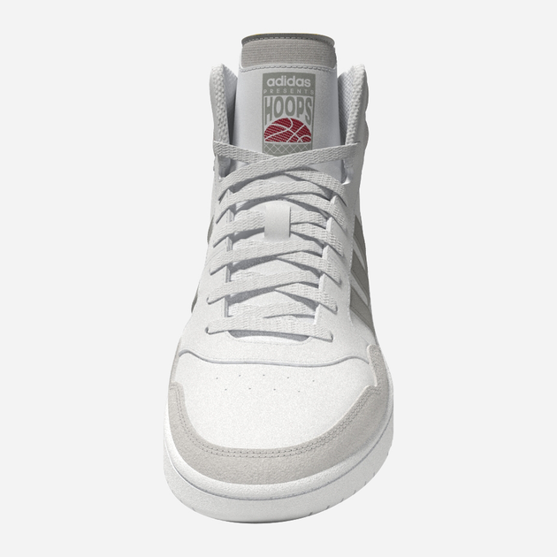 Trzewiki męskie adidas Hoops 3.0 Mid HP7940 46 (UK 12) Beżowe (4066746034934) - obraz 5
