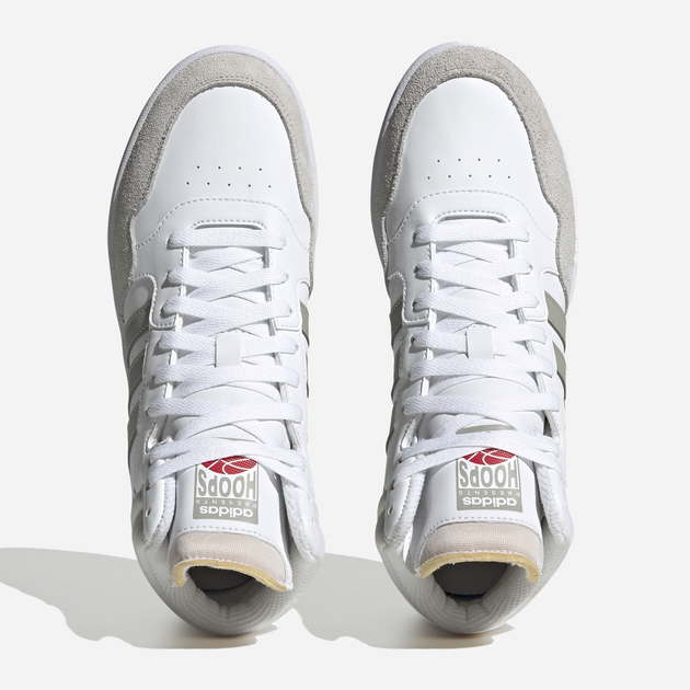 Trzewiki męskie adidas Hoops 3.0 Mid HP7940 44.5 (UK 10) Beżowe (4066746031209) - obraz 15