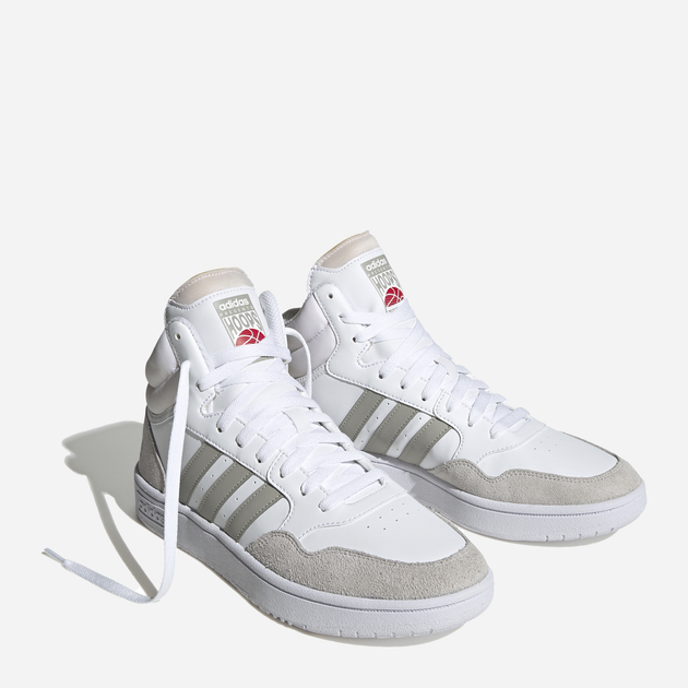 Trzewiki męskie adidas Hoops 3.0 Mid HP7940 41.5 (UK 7.5) Beżowe (4066746031193) - obraz 18