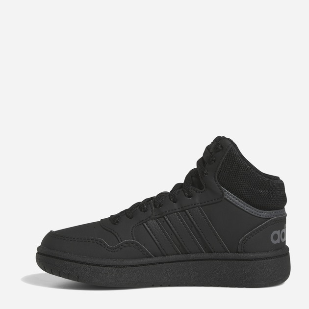 Trzewiki młodzieżowe chłopięce adidas Hoops 3.0 Mid K HR0228 37.5 Czarne (4065415596575) - obraz 14