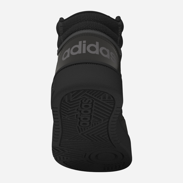 Trzewiki młodzieżowe chłopięce adidas Hoops 3.0 Mid K HR0228 40 Czarne (4065415596438) - obraz 10
