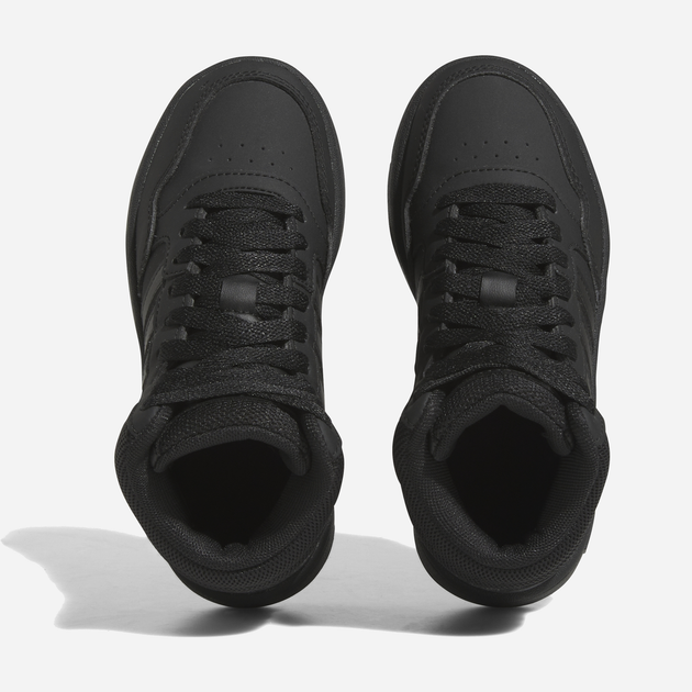 Trzewiki młodzieżowe chłopięce adidas Hoops 3.0 Mid K HR0228 40 Czarne (4065415596438) - obraz 12