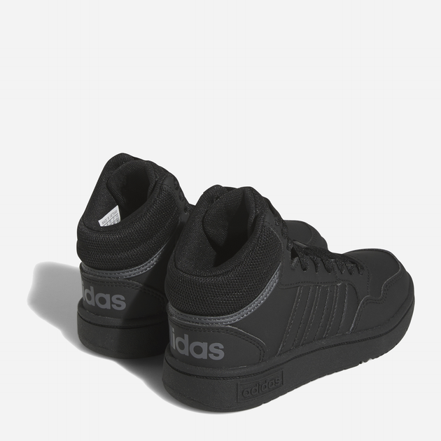 Trzewiki młodzieżowe chłopięce adidas Hoops 3.0 Mid K HR0228 40 Czarne (4065415596438) - obraz 16