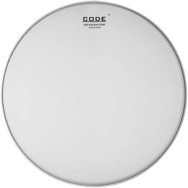 Пластик для барабана CODE DRUM HEADS 10" GENERATOR COATED TOM - Фото 1 Пластик для барабана CODE DRUM HEADS 10" GENERATOR COATED TOM - зображення 1