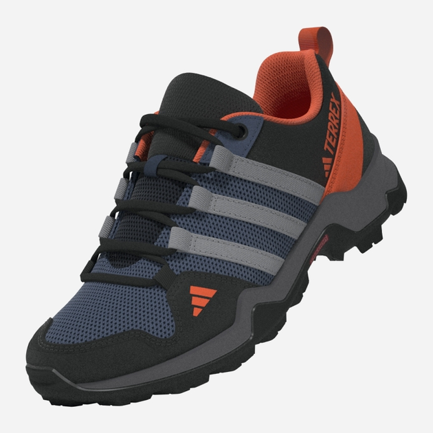 Buty sportowe chłopięce adidas Terrex AX2R K IF5702 36.5 (4UK) Czarne z niebieskim i pomarańczowym (4066761665311) - obraz 5