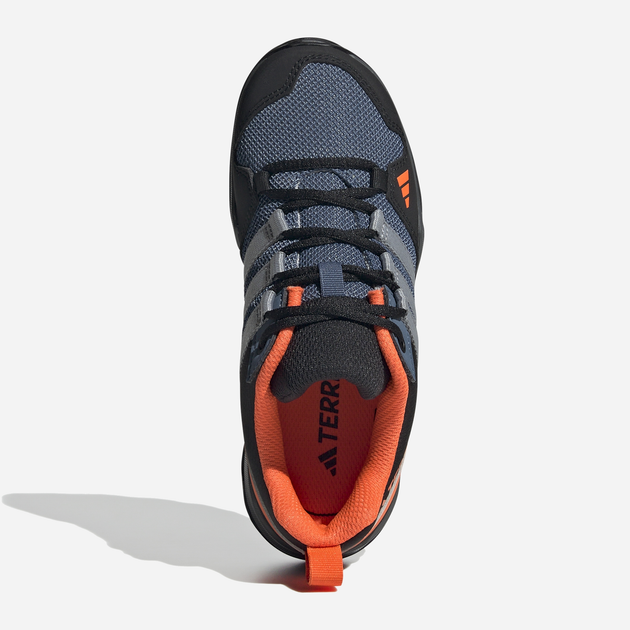 Buty sportowe chłopięce adidas Terrex AX2R K IF5702 38 (5UK) Czarne z niebieskim i pomarańczowym (4066761665373) - obraz 13