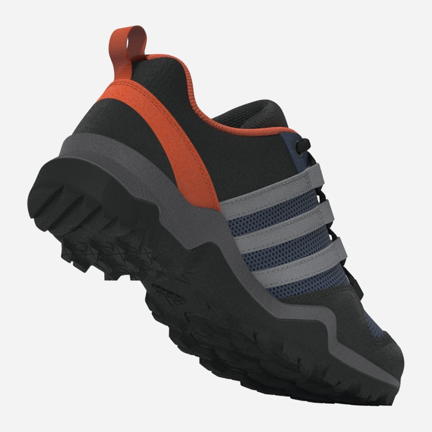 Buty sportowe chłopięce adidas Terrex AX2R K IF5702 40 (6.5UK) Czarne z niebieskim i pomarańczowym (4066761665434) - obraz 9