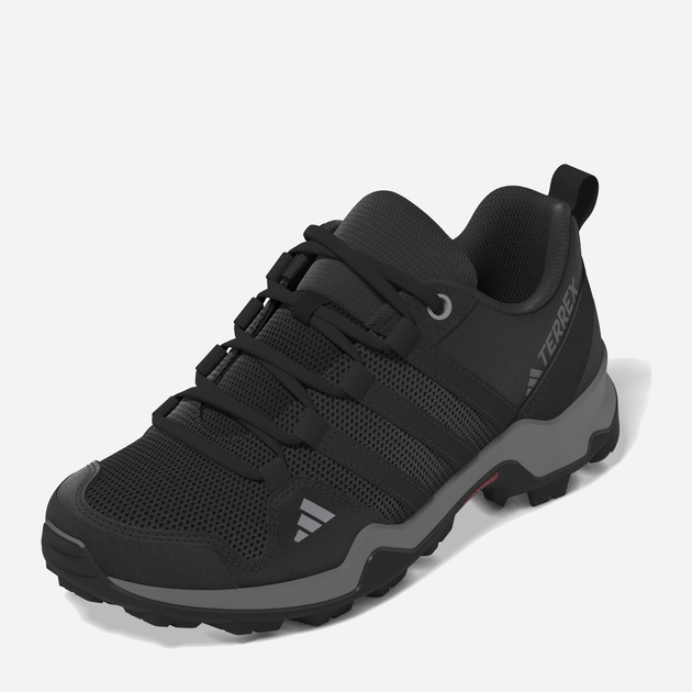 Підліткові трекінгові кросівки для хлопчика Adidas Terrex AX2R K IF7514 36.5 (4UK) Чорні з сірим (4066745284217) - зображення 3