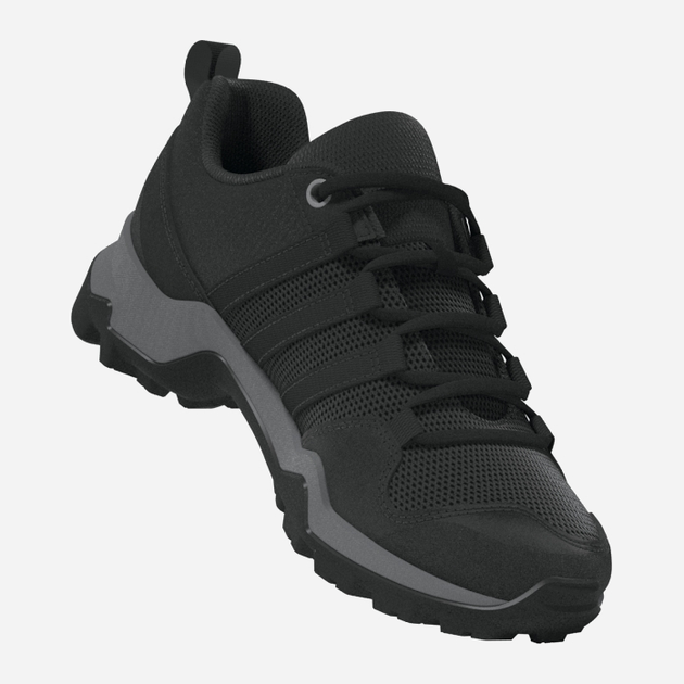 Підліткові трекінгові кросівки для хлопчика Adidas Terrex AX2R K IF7514 36.5 (4UK) Чорні з сірим (4066745284217) - зображення 7