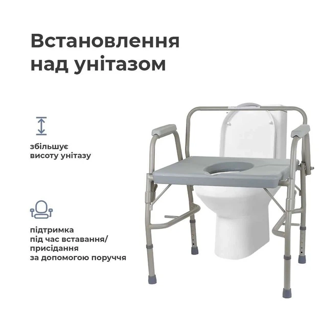 Стул-туалет усиленный OSD-BL740101 - изображение 6