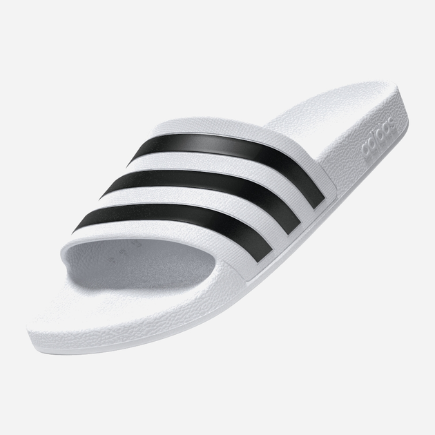 Чоловічі шльопанці для пляжу Adidas Adilette Aqua F35539 46 Білі з чорним (4060509397342) - зображення 6