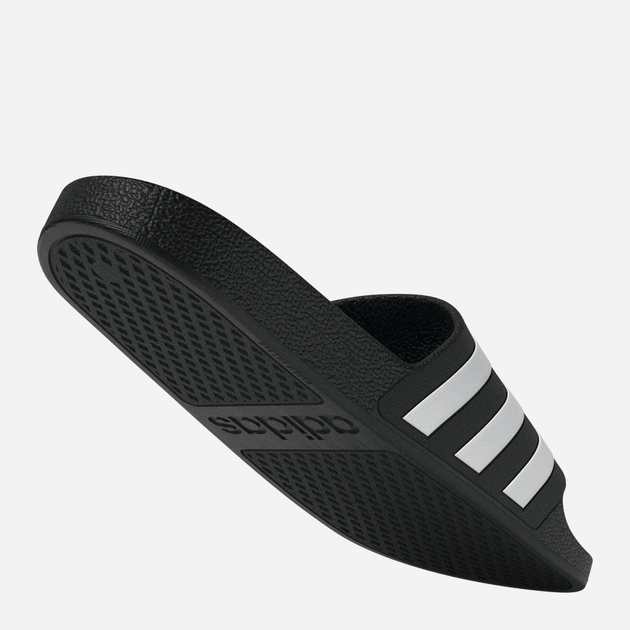 Жіночі шльопанці adidas Adilette Aqua F35543 39 Чорні з білим (4060509396703) - зображення 9