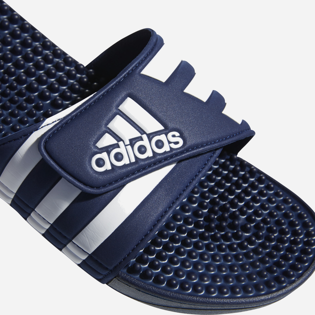 Чоловічі шльопанці для пляжу Adidas Adissage F35579 40.5 Темно-сині з білим (4060512030366) - зображення 12