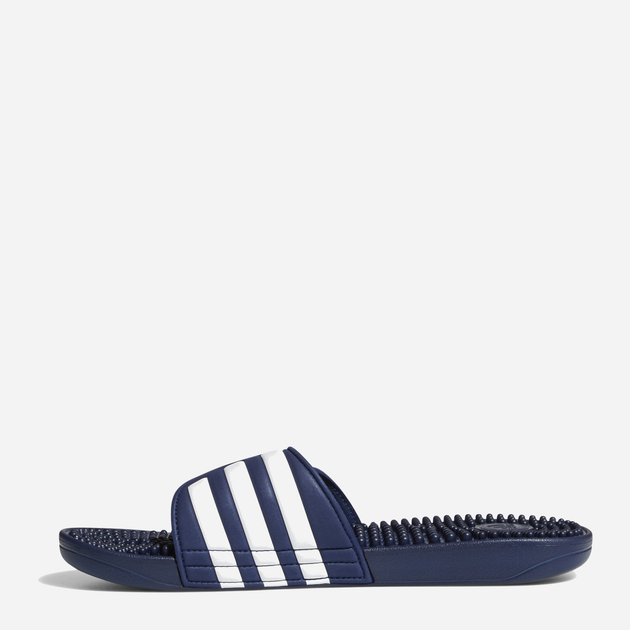 Чоловічі шльопанці для пляжу Adidas Adissage F35579 46 Темно-сині з білим (4060512030311) - зображення 3