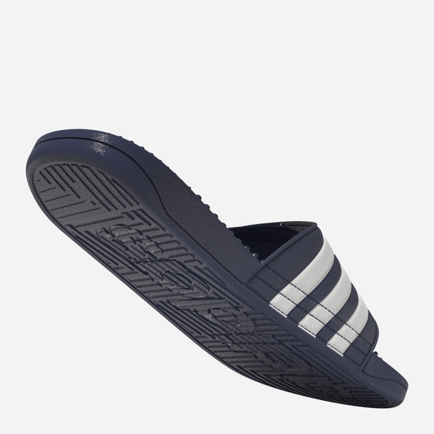 Чоловічі шльопанці для пляжу Adidas Adissage F35579 46 Темно-сині з білим (4060512030311) - зображення 8